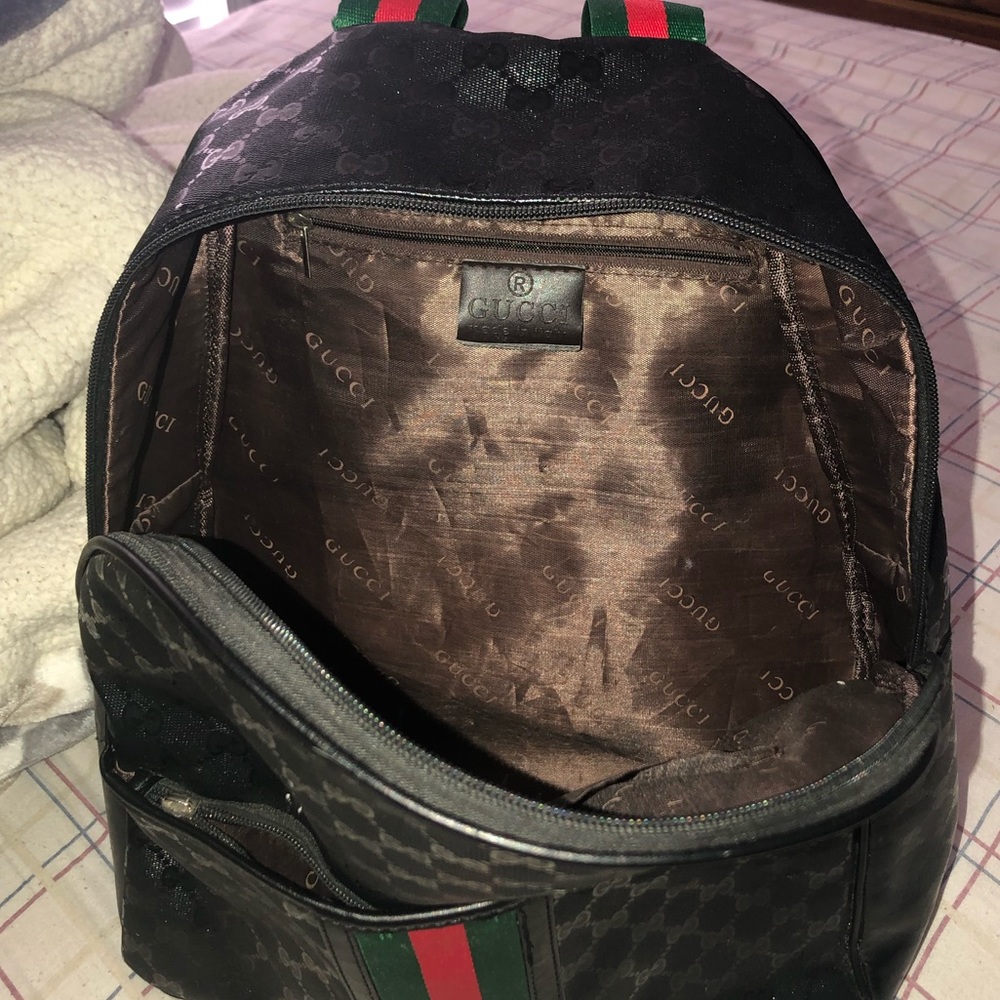 Gucci leather backpack - Picture 2 of 5